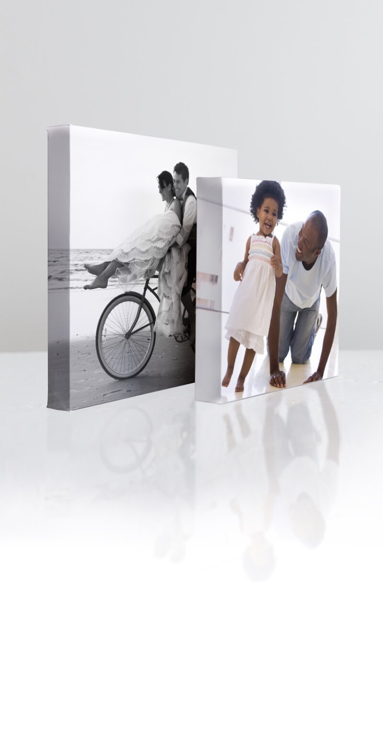 Ready to hang high-quality canvas. Portrait, landscape or square in a range of sizes. Same-day pickup from your local Walgreens.