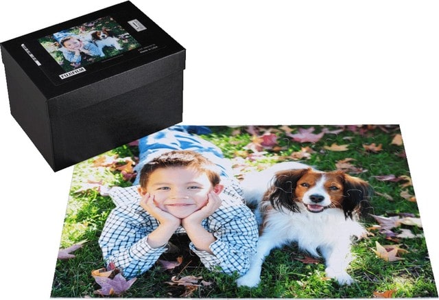 Custom Photo Puzzle, Boy and Dog